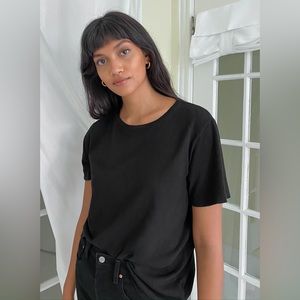 NWOT Aritzia Denim Forum Yoko Classic Tee